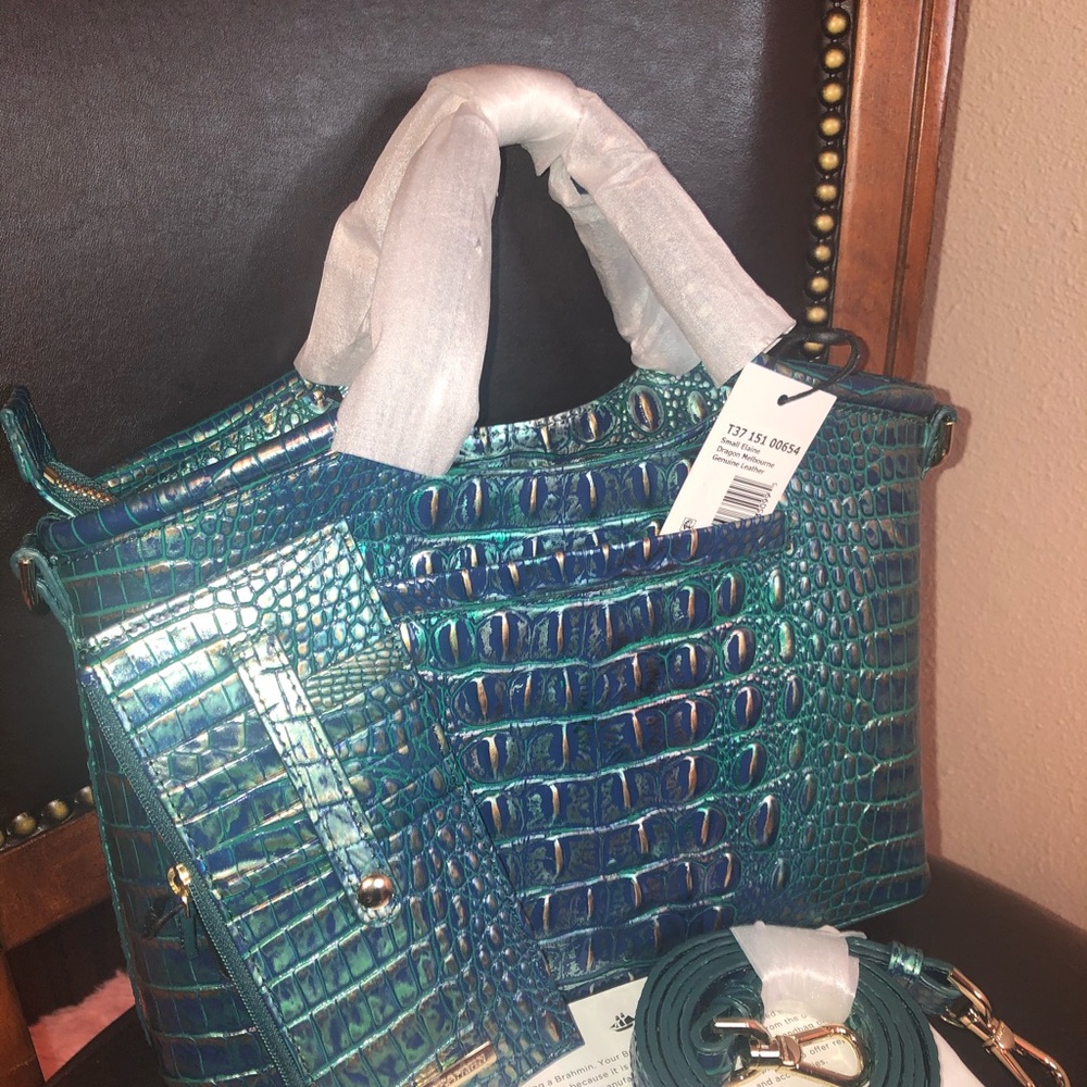Brahmin Dragon Small Elaine Set - Picture 13 of 15